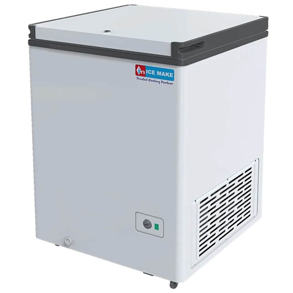 Icemake IHT175 SD, 100 Litre Convertible Single door Deep Freezer with Auto Defrest and 4 year Compressor Warranty, White