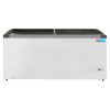 Icemake IGT550, 500 Litre 2 In 1 Convertible Glass Top Deep Freezer With Auto Defrost, White