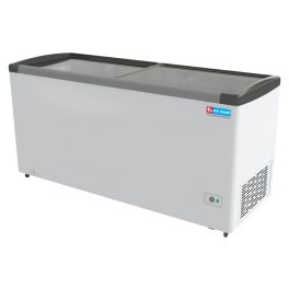 Icemake IGT550, 500 Litre 2 In 1 Convertible Glass Top Deep Freezer With Auto Defrost, White