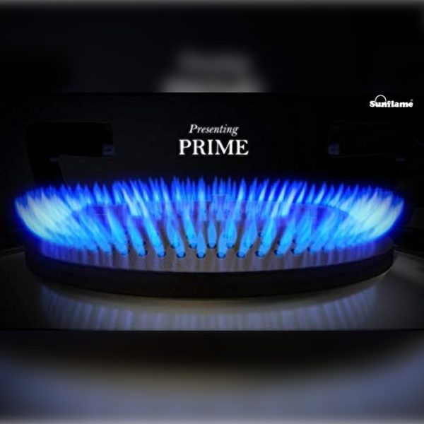 Sunflame, LPG Stove Prime XL SS, 3 Brass Burner