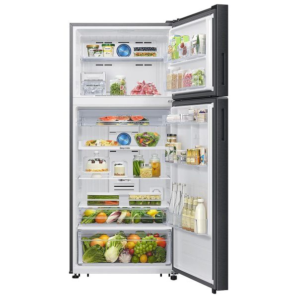Samsung 530L 5-in-1 Convertible Double Door Refrigerator, Twin Cooling, Wi-Fi Enabled, AI Energy Mode, Digital Inverter Compressor, Black Matt, RT56DG7A6AB1TL
