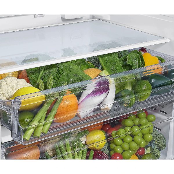 Samsung 530L 5-in-1 Convertible Double Door Refrigerator, Twin Cooling, Wi-Fi Enabled, AI Energy Mode, Digital Inverter Compressor, Black Matt, RT56DG7A6AB1TL
