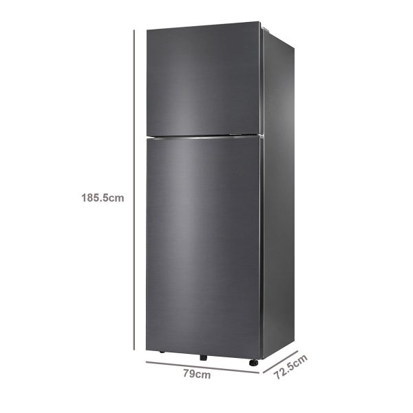 Samsung 530L 5-in-1 Convertible Double Door Refrigerator, Twin Cooling, Wi-Fi Enabled, AI Energy Mode, Digital Inverter Compressor, Black Matt, RT56DG7A6AB1TL