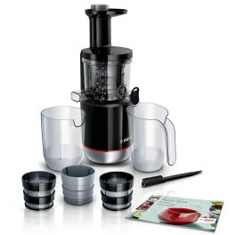 Bosch Lifestyle 150-Watt Cold Press Slow Juicer, Gentle squeezing technology, Black, MESM731M