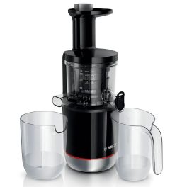 Bosch Lifestyle 150-Watt Cold Press Slow Juicer, Gentle squeezing technology, Black, MESM731M