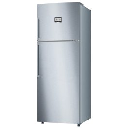 Bosch 4 Star 542 Litre 6 Series No-Frost Double Door Refrigerator, Vita Fresh, 13 hour Storage Period of Power Failure, Brushed steel, (KDN76AID0I)