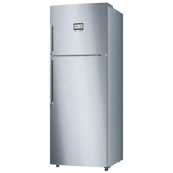 Bosch 4 Star 542 Litre 6 Series No-Frost Double Door Refrigerator, Vita Fresh, 13 hour Storage Period of Power Failure, Brushed steel, (KDN76AID0I)