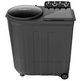 Whirlpool 8.5KG 5 Star Semi-Automatic Washing Machine with Turbo Lint Filter and Faster Drying, Grey Dazzle, Ace Turbo Dry Xtraa