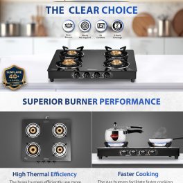 Sunflame ,LPG Stove GT Jumbo 4B DJ