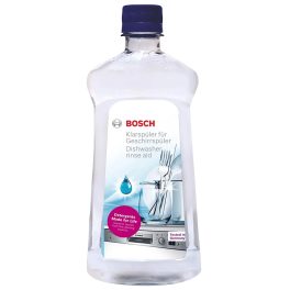Bosch 400Ml Rinse Aid for Dishwasher Liquid, Works with any dishwasher and Removes Water Spots