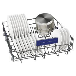 Siemens iQ500 Drive Motor, 16 Place Settings Free-Standing Dishwasher, Vario Speed Plus, Anti-Fingerprint, Brushed Steel, SN25HI00MI