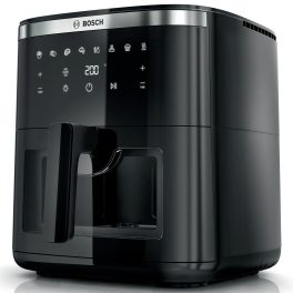 Bosch 1800 Watts Cripsmaxx Air Fryer 7.2L, With Touch Panel, Smart Integrated System, With Adjustable Grid With 7 Preset+ Preheat And Keep Warm Function, Black, MAF671B0IN