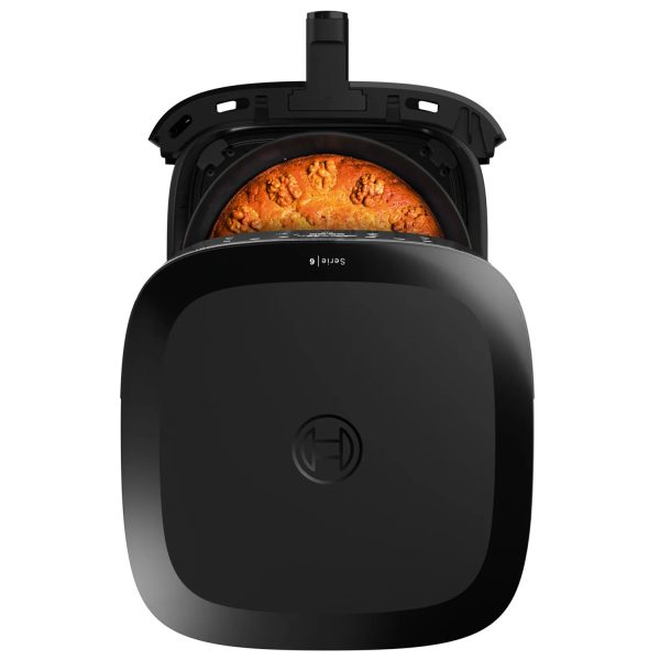 Bosch 1800 Watts Cripsmaxx Air Fryer 7.2L, With Touch Panel, Smart Integrated System, With Adjustable Grid With 7 Preset+ Preheat And Keep Warm Function, Black, MAF671B0IN