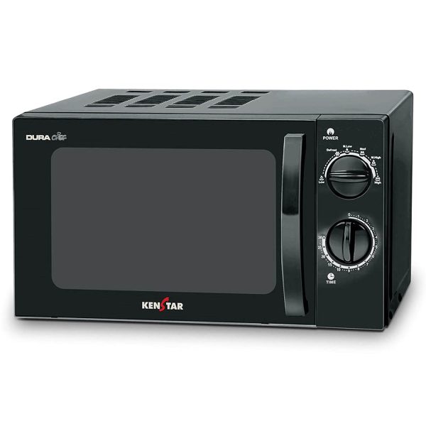 Kenstar Dura Chef 20 Litre 700W Solo Microwave Ovenwith 30 Min Timer (Black Color), KM20SSLN