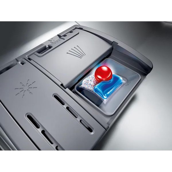 Siemens iQ500 Drive Motor, 16 Place Settings Free-Standing Dishwasher, Vario Speed Plus, Anti-Fingerprint, Brushed Steel, SN25HI00MI