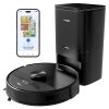 Eureka Forbes Robo Vacuum Cleaner with 5 Hour Run Time, Smart App Control, Auto Bin and 65 Days of Hand Free Cleaning, Black, Smart Clean