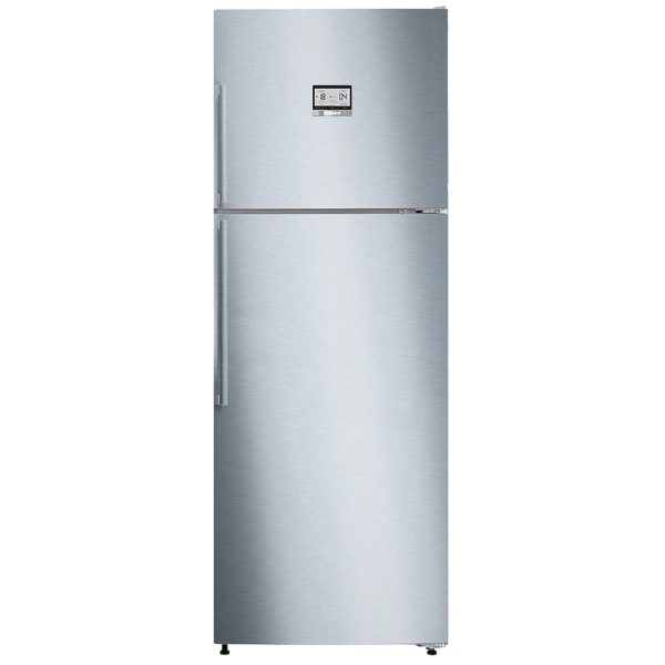 Bosch 4 Star 542 Litre 6 Series No-Frost Double Door Refrigerator, Vita Fresh, 13 hour Storage Period of Power Failure, Brushed steel, (KDN76AID0I)
