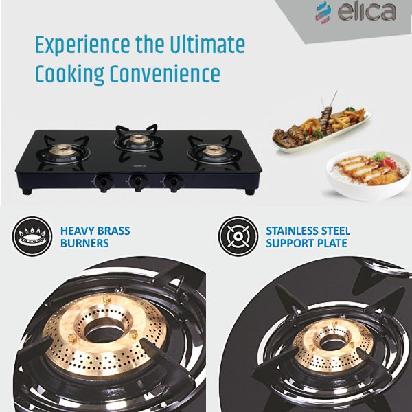 ELICA Cooktop Mat ONYX 773 CT VETRO BK