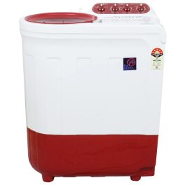 Whirlpool 7.5 Kg 5 Star Ace Supreme Semi-Automatic Top Loading Washing Machine, Fast Drying, Coral Red, ACE 7.5 SUPREME PLUS