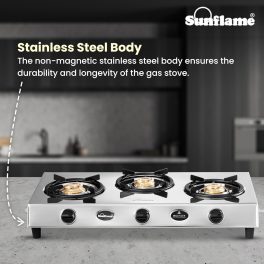 Sunflame LPG Stove BONUS 3B DX