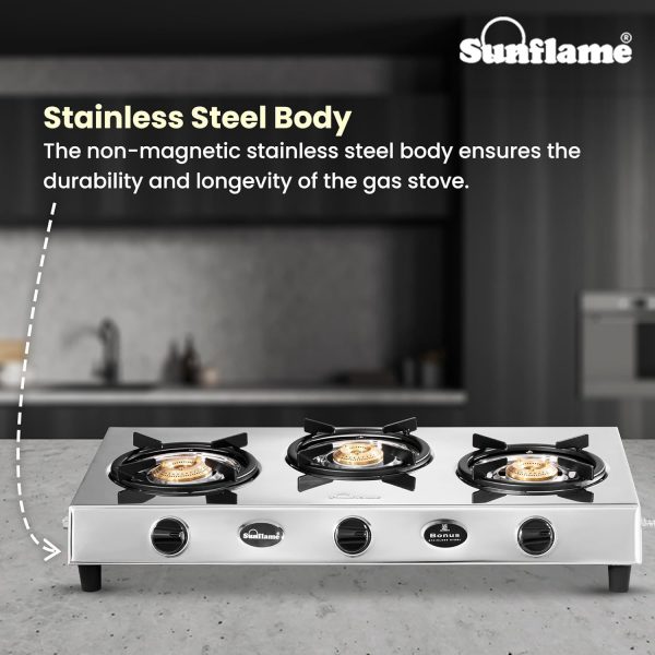 Sunflame LPG Stove BONUS 3B DX