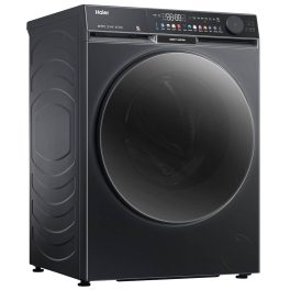 Haier 12 kg 5 Star Inverter Fully Automatic Front Load Washing Machine , AI Colorful Touch Panel, Wi-Fi, Direct Motion Motor, Black, HW120-DM14F9BKU1