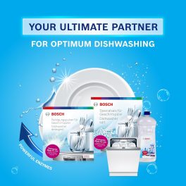 Bosch Dishwasher Essential Combo Pack Dishwasher - Detergent, Salt and Rinse Aid