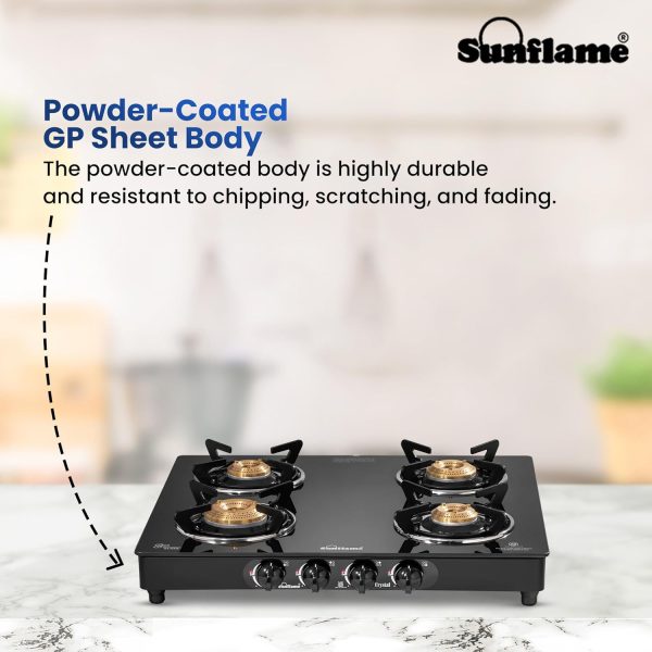 Sunflame ,LPG Stove GT Jumbo 4B DJ