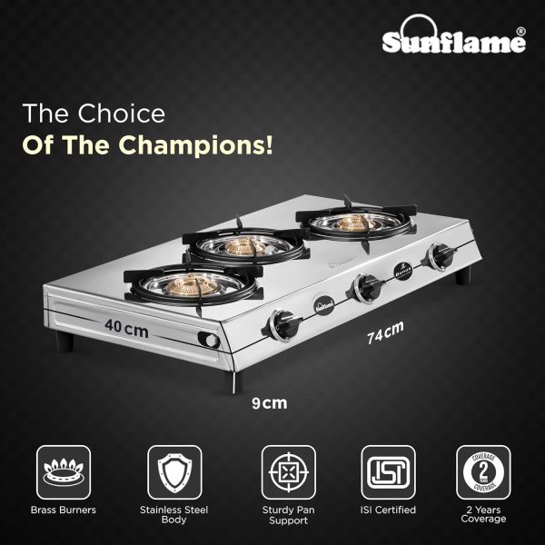 Sunflame LPG Stove BONUS 3B DX