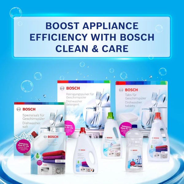 Bosch Dishwasher Essential Combo Pack Dishwasher - Detergent, Salt and Rinse Aid