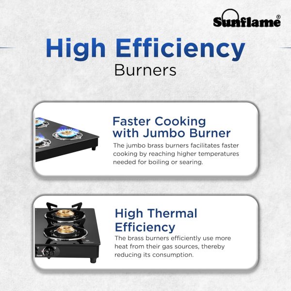 Sunflame ,LPG Stove GT Jumbo 4B DJ