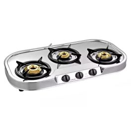 Sunflame LPG Stove Spectra DX 3 Brass Burner