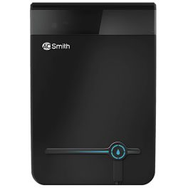AO Smith Intelli UV+, 4.5 Litre (UV+US+SAPC) Water Purifier with 5 Stage Purification and Double Protection with 1st Dual Pass UV Chamber, Black