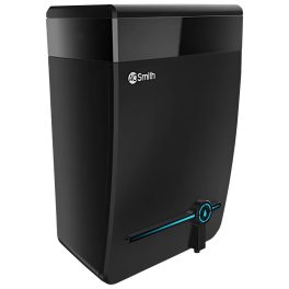 AO Smith Intelli UV+, 4.5 Litre (UV+US+SAPC) Water Purifier with 5 Stage Purification and Double Protection with 1st Dual Pass UV Chamber, Black