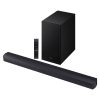 Samsung 370 W 3.1ch Soundbar with Dolby Audio, DTS Virtual X, Q-Symphony, Center Speaker, 3D Surround Sound, HDMI ARC, Optical in, Bluetooth, USB, Wireless Subwoofer, Black, HW-B650F/XL