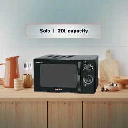 Kenstar Dura Chef 20 Litre 700W Solo Microwave Ovenwith 30 Min Timer (Black Color), KM20SSLN