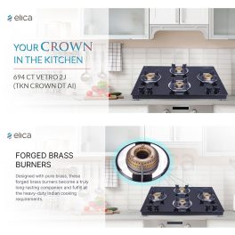 ELICA Cooktop Mat ONYX 694CT VETRO 2JBK