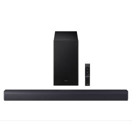 Samsung 2.1 Channel Dolby Digital Soundbar, Powerful Bass, Black, HW-B450XL