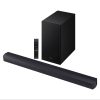Samsung 2.1 Channel Dolby Digital Soundbar, Powerful Bass, Black, HW-B450XL