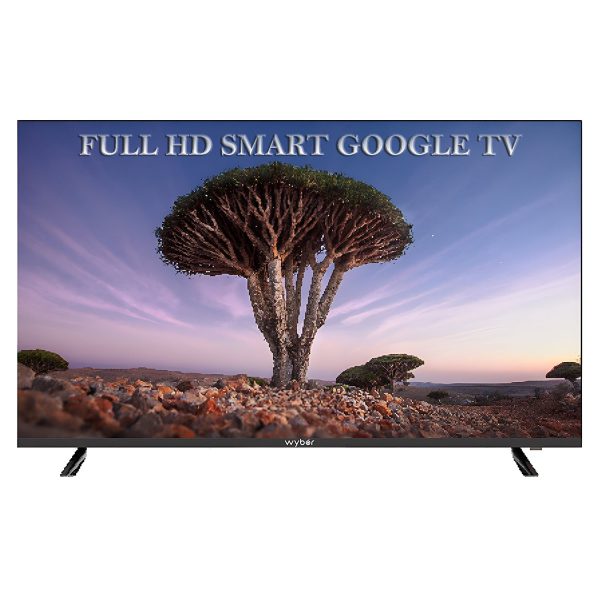 Wybor-Google Series, 109cm (43 Inch) Full HD Smart Android with Google TV, Google Assistant, Chromecast built-in, Black, 43WFS-C9-G1