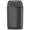 Akai 8 kg fully-Automatic top-load washing machine, 10 fabric care wash programs, Magic Filter with Waterfall and Rust Proof Body, Midnight Black, AFT-80DBHG
