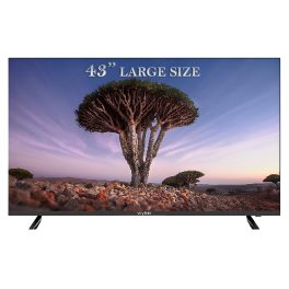 Wybor-Google Series, 109cm (43 Inch) Full HD Smart Android with Google TV, Google Assistant, Chromecast built-in, Black, 43WFS-C9-G1