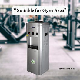 Blue Star GA Series Hot, Cold & Normal 20 Litre Cooling Cabinet Top Load Water Dispenser with Cooling Cabinet, Grey, BWD3FMRGA-G