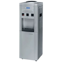 Blue Star GA Series Hot, Cold & Normal 20 Litre Cooling Cabinet Top Load Water Dispenser with Cooling Cabinet, Grey, BWD3FMRGA-G