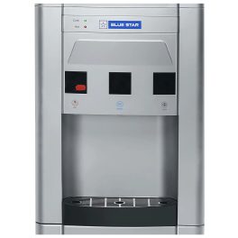 Blue Star GA Series Hot, Cold & Normal 20 Litre Cooling Cabinet Top Load Water Dispenser with Cooling Cabinet, Grey, BWD3FMRGA-G