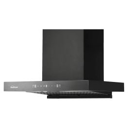 Sunflame Ductless Auto Clean Wall Mounted Chimney with Washable Filter, Black, CUPODX60BKACGC