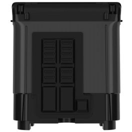 Haier 14 Kg 5 Star Semi Automatic Top Load Washing Machine with Toughened Glass and Soft Fall Technology, Anti Bacterial Vortex Pulsator, Magic Filter, Anti Rat Mesh, Castors, Black, HTW140-178BK