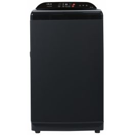 Akai 8Kg fully-Automatic top-load washing machine, Built-in heater with One Touch Spin Function, Magic Filter with Waterfall and Rust Proof Body, Midnight Black, AFT-DBG-H