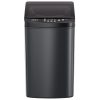 Akai 7.5 kg fully-Automatic top-load washing machine, Multi wash programs, LID Type Glass, Magic Filter with Waterfall and Rust Proof Body, Mid Black, AFT-75DBPG