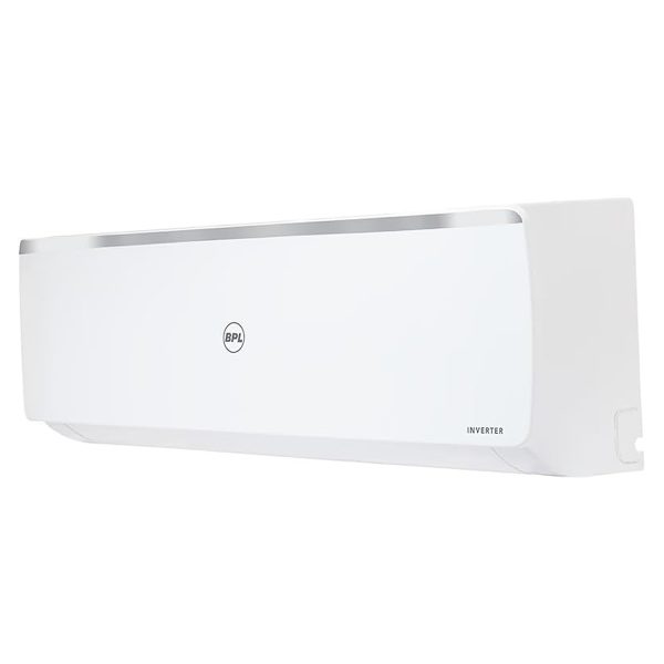 BPL 1Ton 3 Star Inverter Split AC, Copper, 6-in-1 Expandable with Blue Fin Coating, PM 0.3 Air Filter, UV protection, White, BAS-I12CSSM